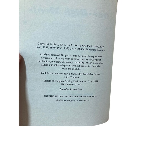 1972 McCALL'S BOOK OF WONDERFUL ONE-DISH MEALS mid-century cooking - Picture 7 of 7